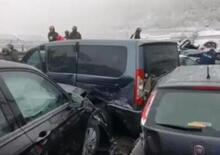 Maxi incidente in autostrada A32: 20 mezzi coinvolti e 2 decessi [Video Torino-Bardonecchia]