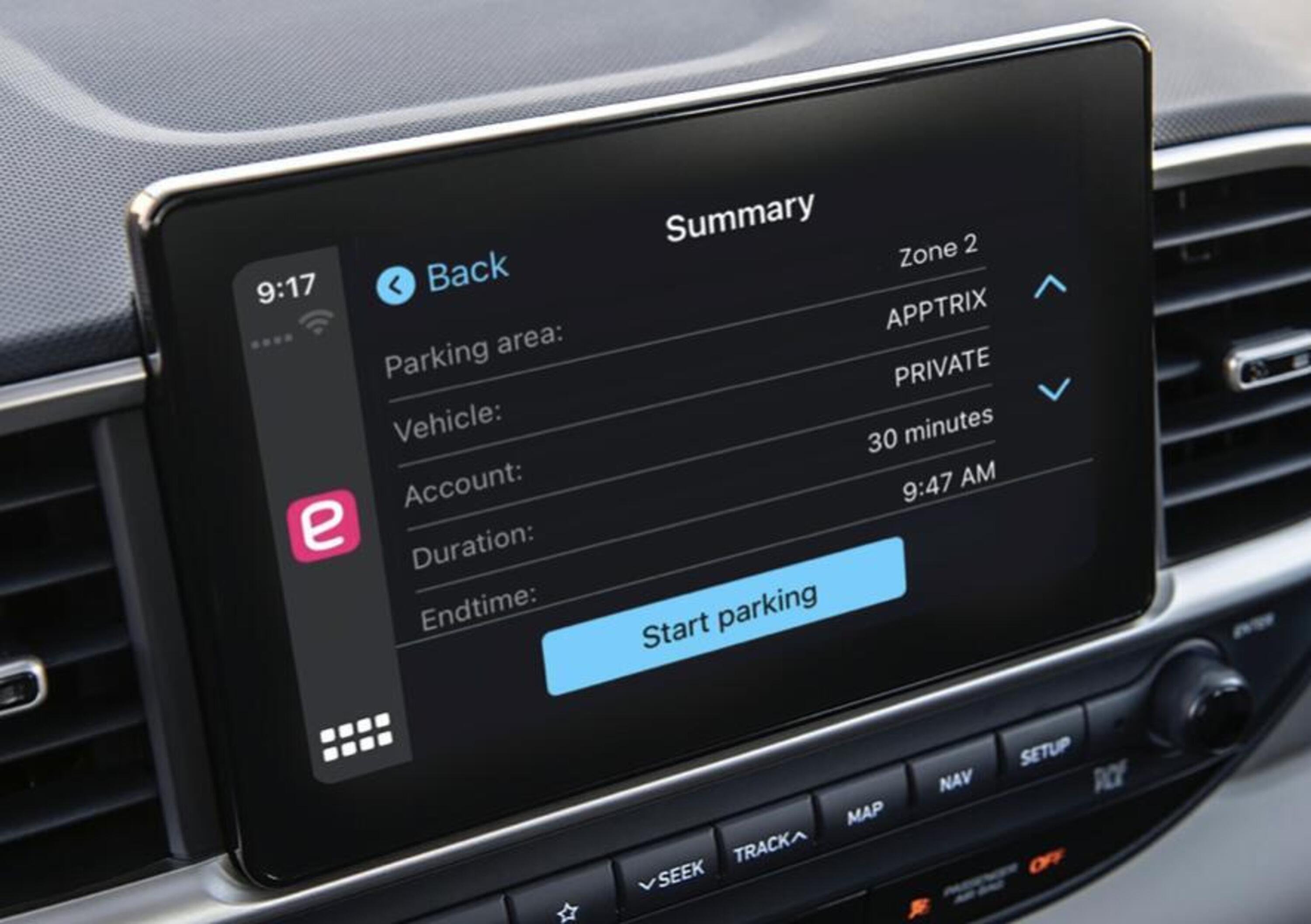 Nuova App per il parcheggio su Apple Carplay: ecco EasyPark [iOS]