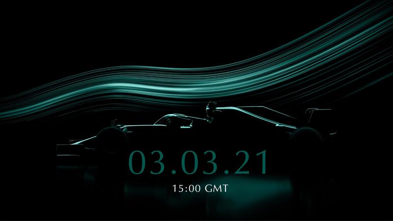 F1: Aston Martin, la monoposto 2021 sar&agrave; presentata il 3 marzo 