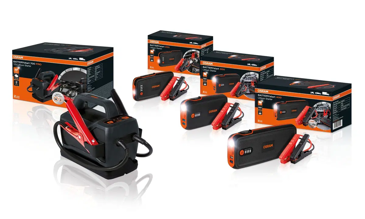 Autoaccessori Osram 2021, Novità utili alla cura di batteria, pneumatici e abitacolo [video (2)