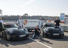 Porsche 911 GT3 2021, il video del record al Nürburgring