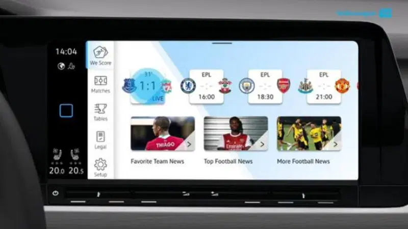 Volkswagen: ecco l'app dedicata a Golf per sapere proprio tutto sul calcio (tedesco) [VIDEO]