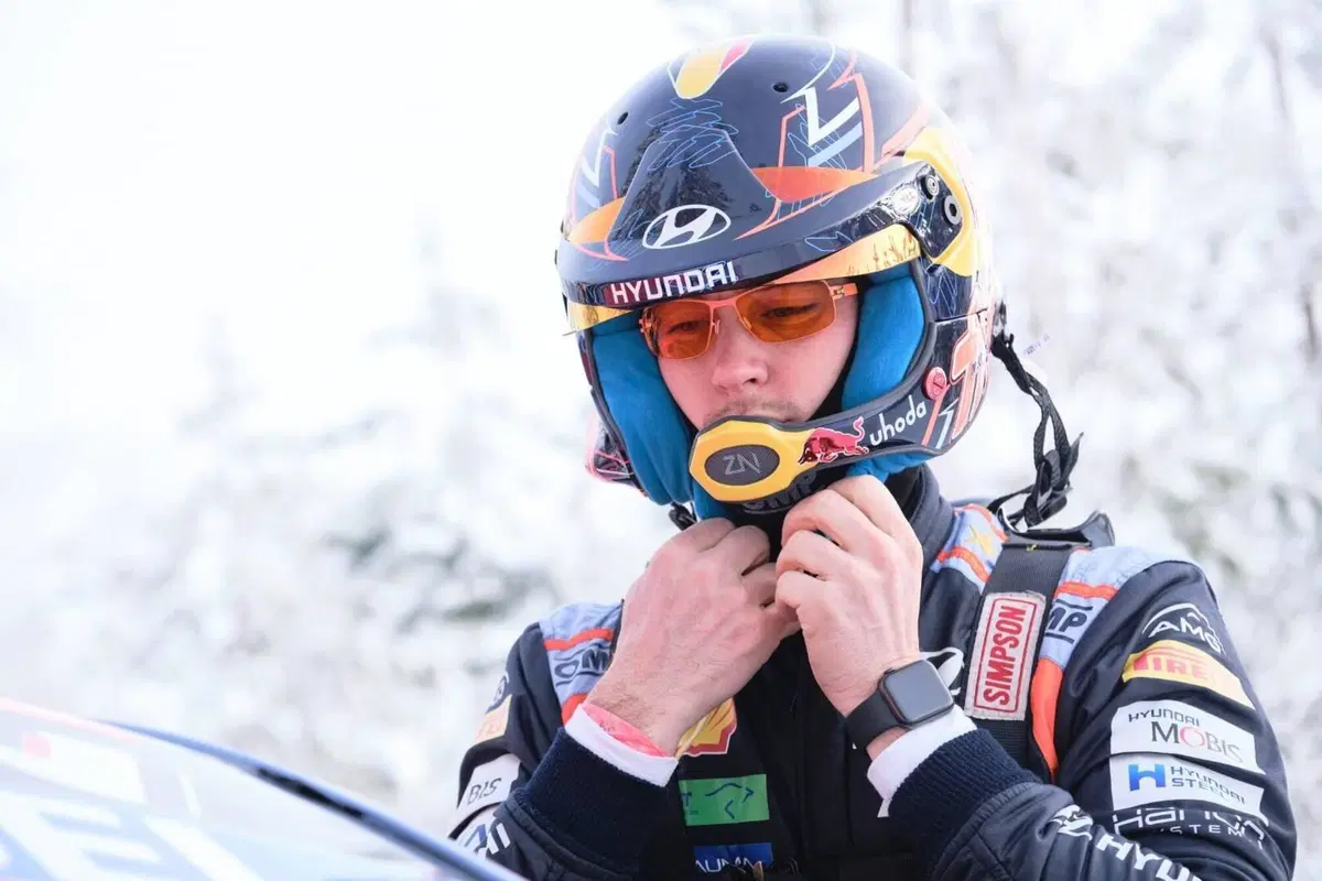 WRC21. Arctic Rally. D-1. Super Tanak in Super Hyundai  (2)