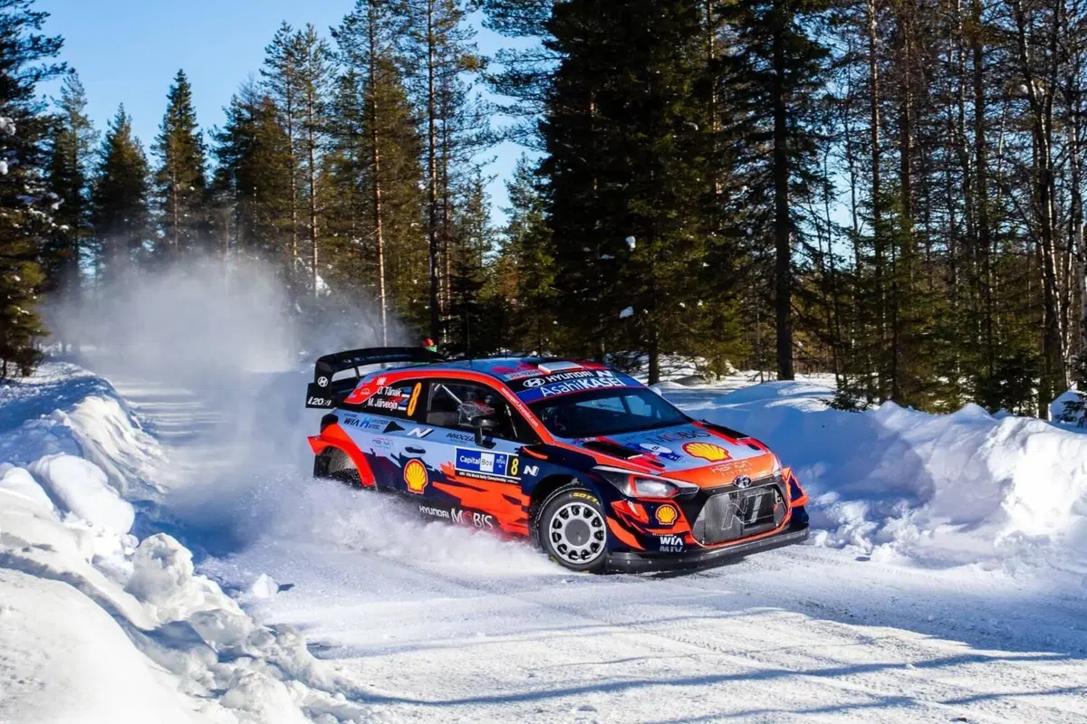 WRC21. Arctic Rally. D-2. Un Tanak così, ecco il sogno di Hyundai  (9)