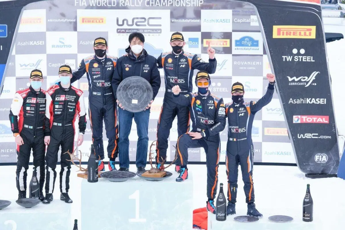 WRC21. Arctic Rally. Tanak e Hyundai implacabili!  (12)