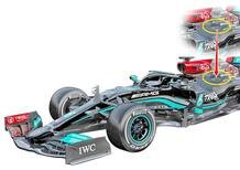 F1: Mercedes W12, il vero cambiamento è sotto al cofano