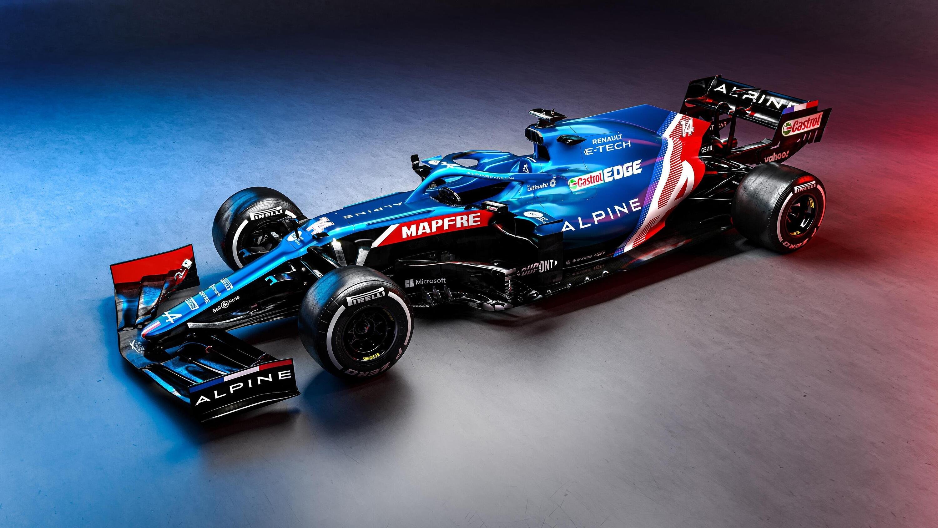 F1: Alpine A521, ecco la monoposto di Fernando Alonso per il 2021
