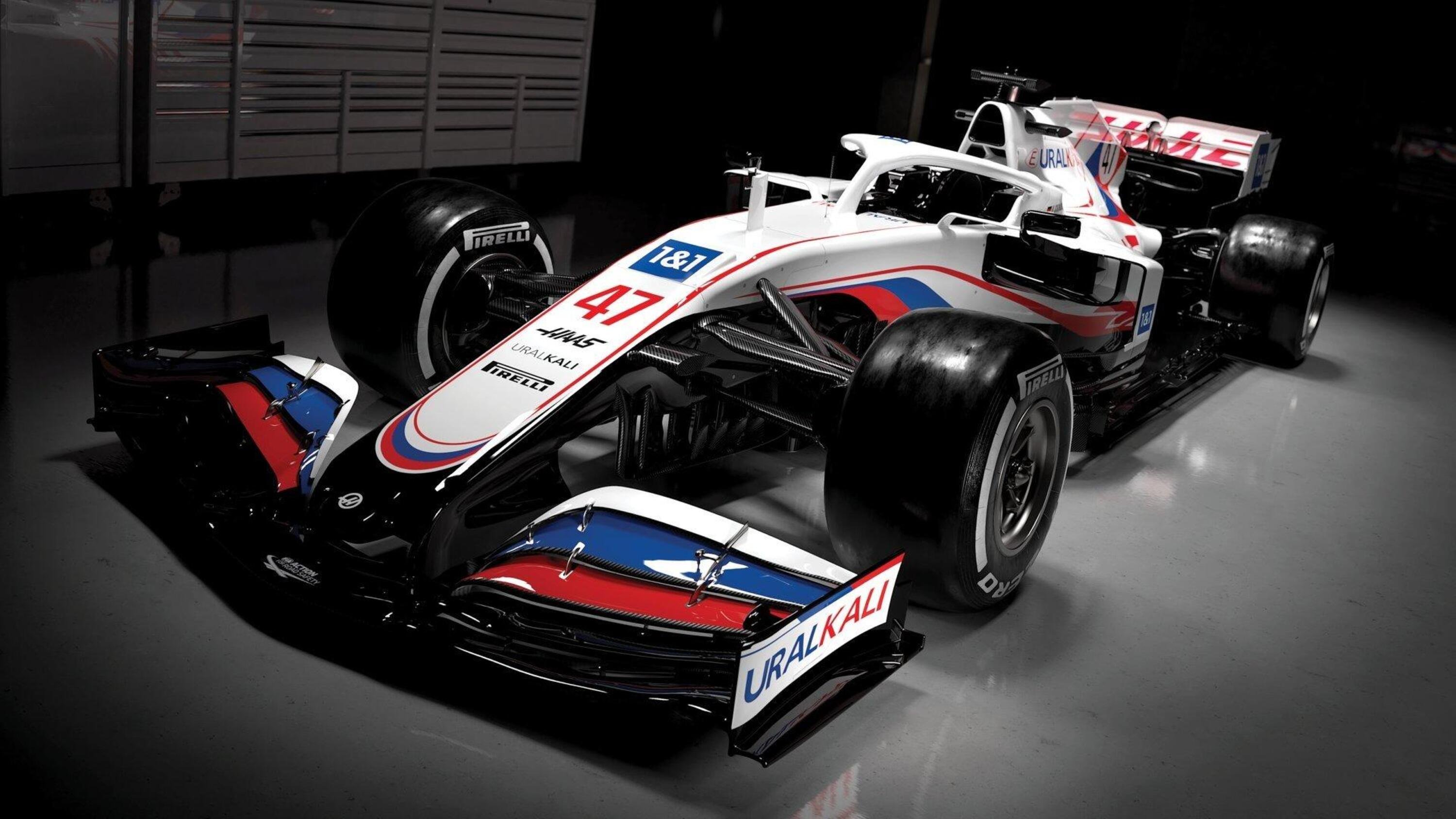 Formula 1: Haas, la livrea per la stagione 2021 &egrave; nel segno di Mazepin