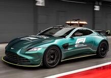 F1, Aston Martin Vantage è la Safety Car 2021 insieme alla Mercedes-AMG GT R. Che si tinge di rosso