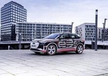 Audi Q4 e-tron: il nuovo SUV elettrico è top in sicurezza grazie alla Realtà Aumentata con drone