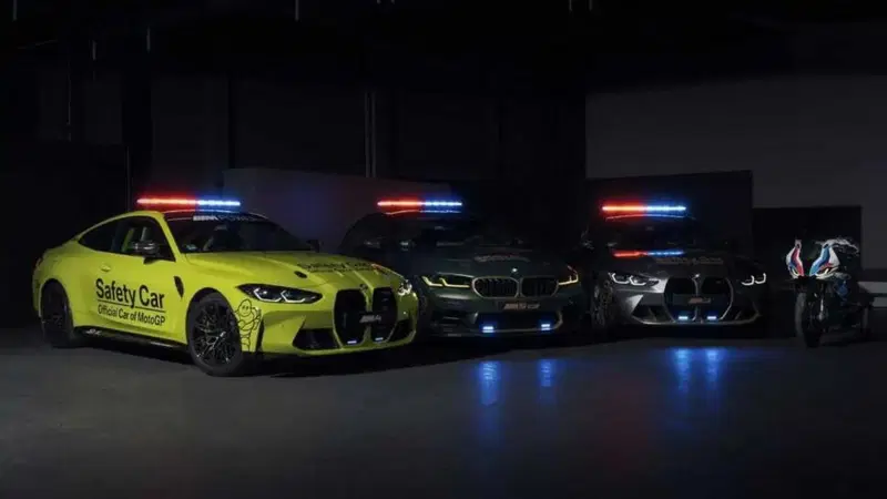 Safety Car: BMW e le tre cattivissime M della MotoGP