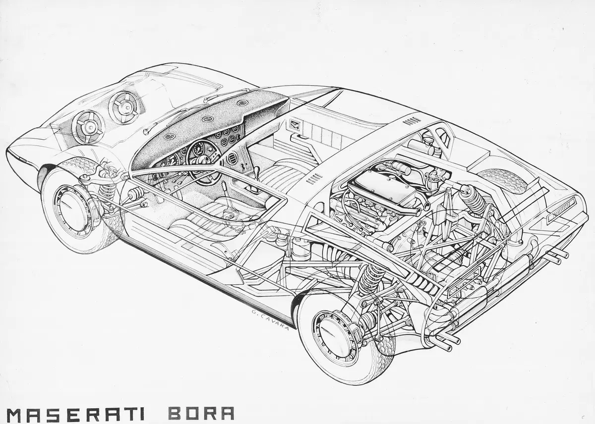 La Bora compie mezzo secolo: Maserati celebra la nonna della MC20 (6)
