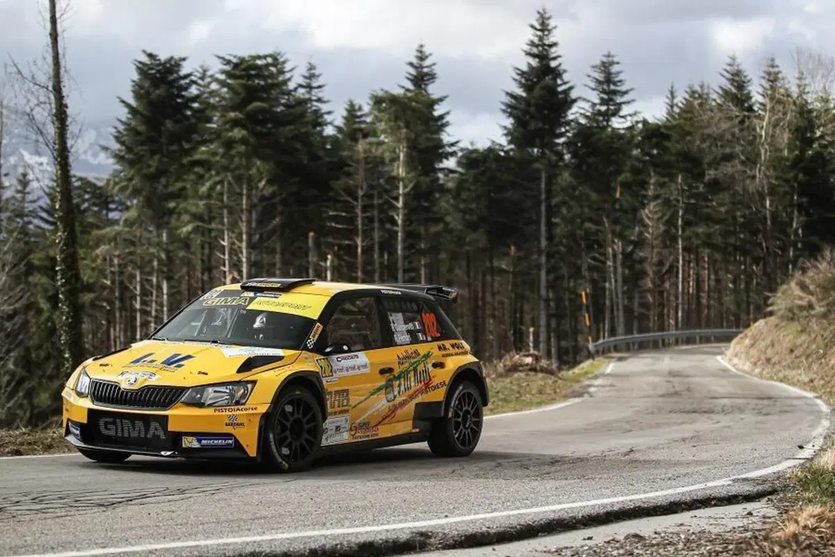 CIR21. Super Rally Il Ciocco. Neuville, Hyundai, e Albertini, Skoda (3)