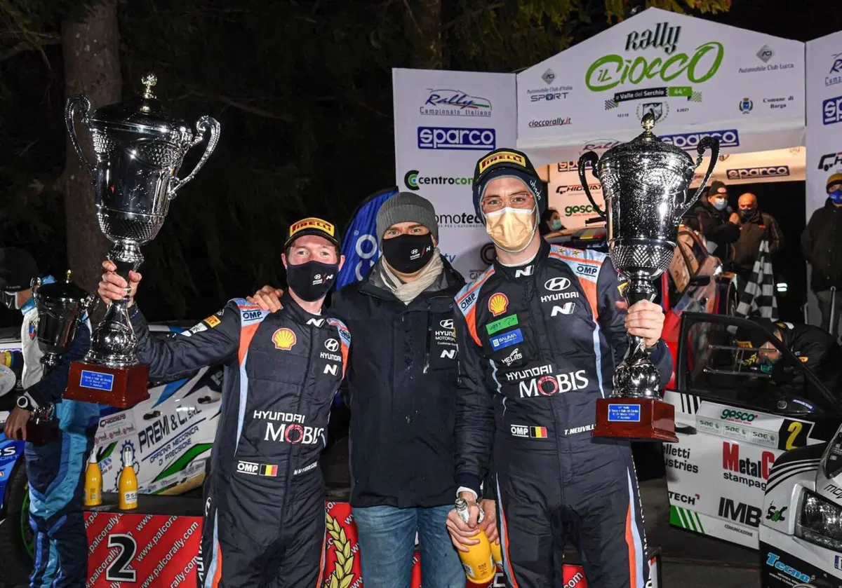 CIR21. Super Rally Il Ciocco. Neuville, Hyundai, e Albertini, Skoda (20)