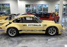 In vendita un pezzo di storia (anche del crimine): la Porsche che fu di Fittipaldi, ma anche di Escobar