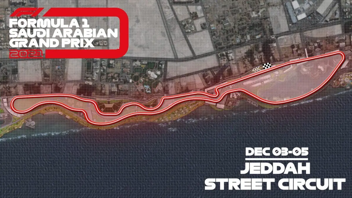 Formula 1: ecco il circuito per il GP dell'Arabia Saudita [Video]