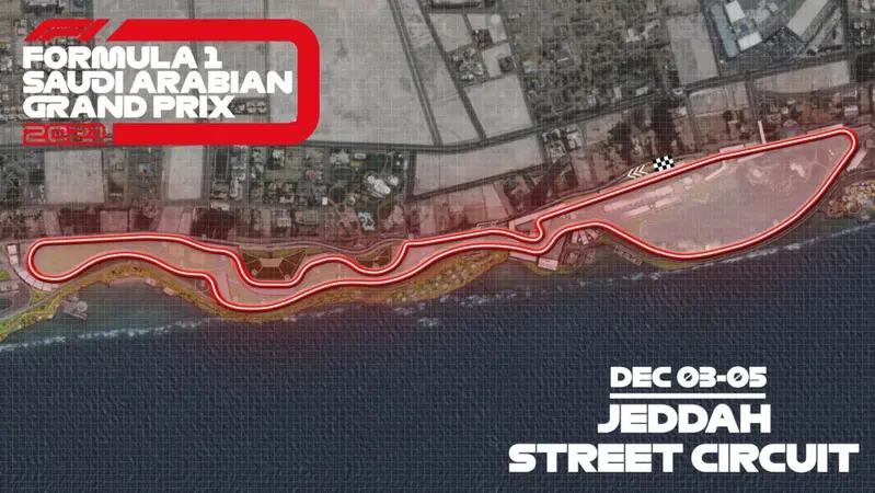 Formula 1: ecco il circuito per il GP dell'Arabia Saudita [Video]
