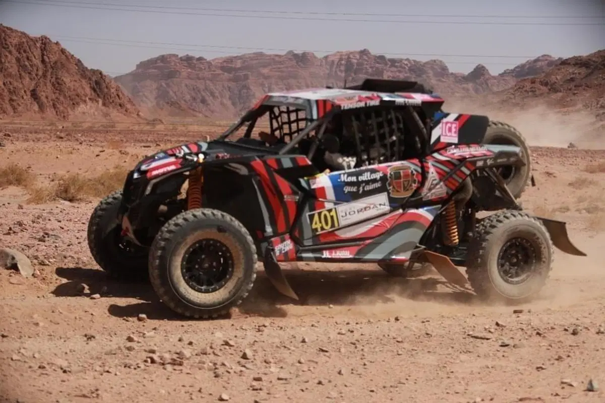 Mondiale C-C Baja. Jordan Baja. Bis di Seaidan (Mini) e di Al-Balooshi, Husqvarna