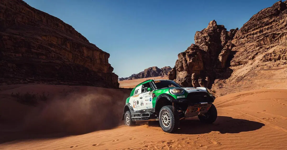 Mondiale C-C Baja. Jordan Baja. Bis di Seaidan (Mini) e di Al-Balooshi, Husqvarna
