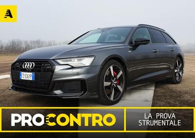 Audi A6 Avant 55 TFSIe plug-in hybrid, PRO e CONTRO. La prova strumentale [Video]