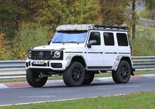 Mercedes Classe G 4x4², il ritorno: le foto spia al 'Ring