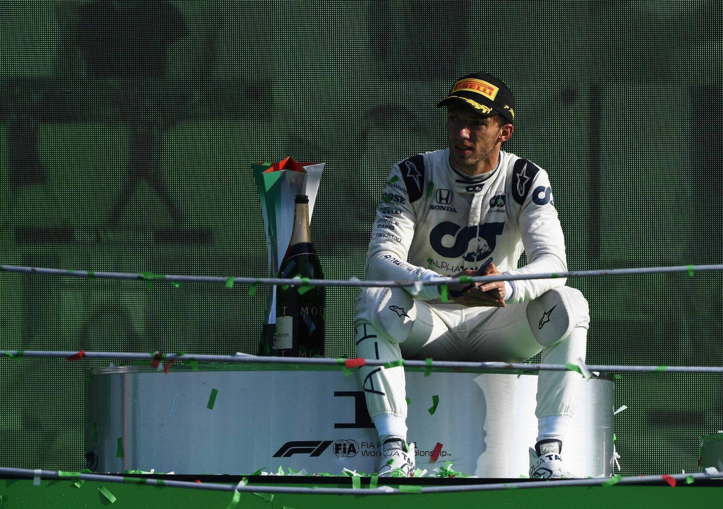 F1, Gasly: &laquo;In Red Bull non mi hanno supportato come hanno fatto con altri&raquo;