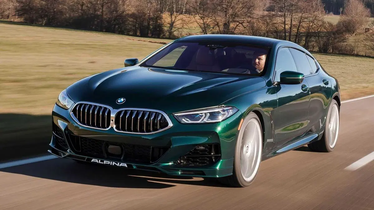 Alpina B8 Gran Coup&eacute;, 621 CV per la GT a quattro porte