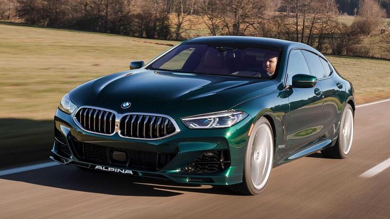 Alpina B8 Gran Coup&eacute;, 621 CV per la GT a quattro porte