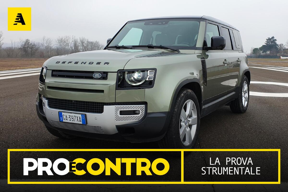 Nuovo Land Rover Defender: PRO e CONTRO. La prova strumentale [Video] -  Prove 