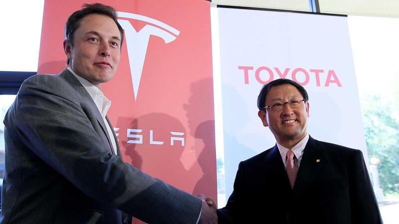 Tesla e Toyota riavviano la partnership sui SUV elettrici