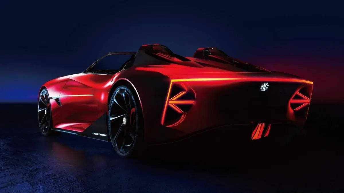 MG Cyberster, debutto a Shanghai per la sportiva elettrica (3)