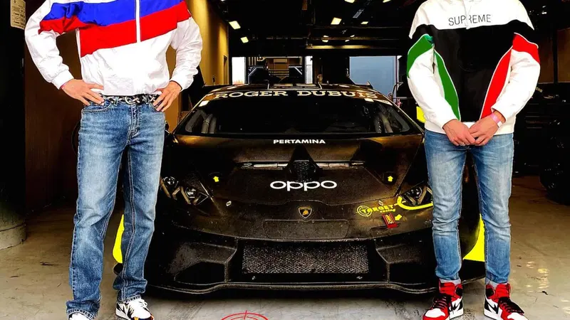 Inedita coppia italo-russa nel Lamborghini Super Trofeo