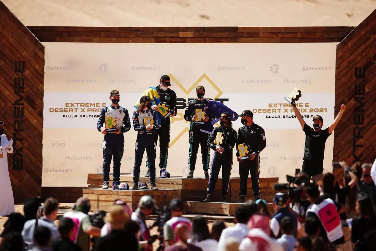 Extreme E. Taylor e Kristoffersson, Rosberg X Racing, i primi della storia (11)