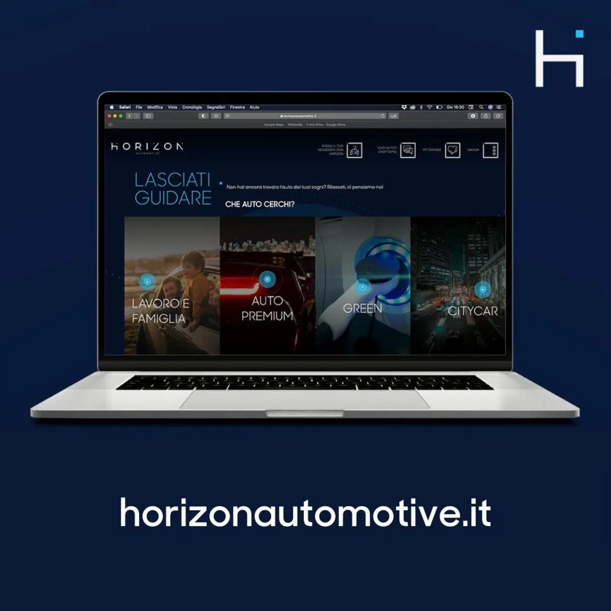 Ecco la nuova piattaforma interattiva Horizon Automotive, Per il noleggio davvero a misura di cliente