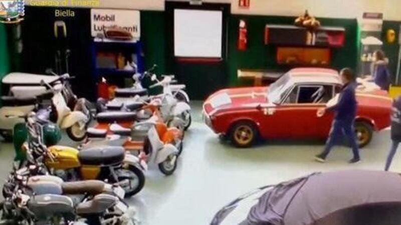 Torino, bancario infedele: sequestrate 37 auto di lusso fra cui la Lancia guidata da Miki Biasion