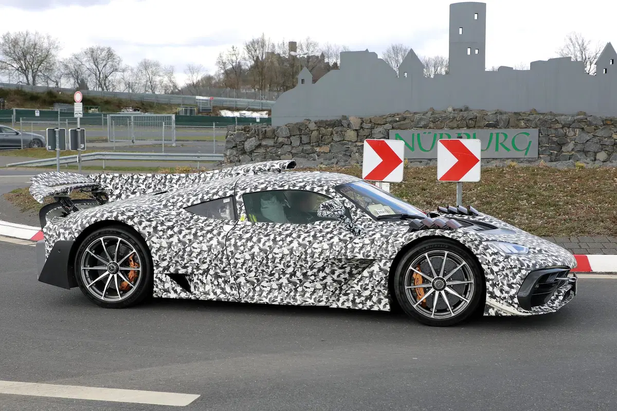 Mercedes-AMG One, le foto spia  (3)