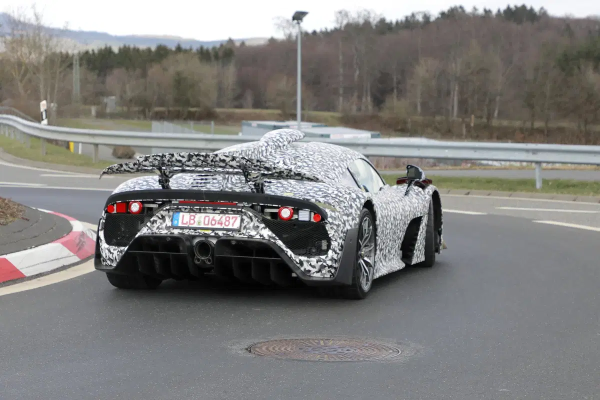 Mercedes-AMG One, le foto spia  (7)