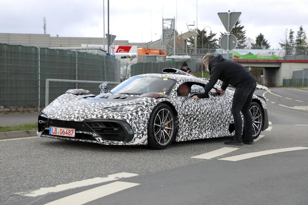 Mercedes-AMG One, le foto spia  (9)
