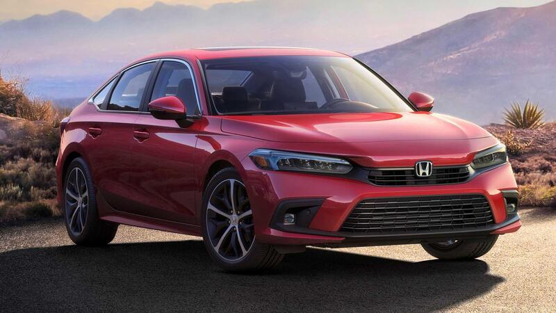 Nuova Honda Civic, ecco la prima foto della sedan