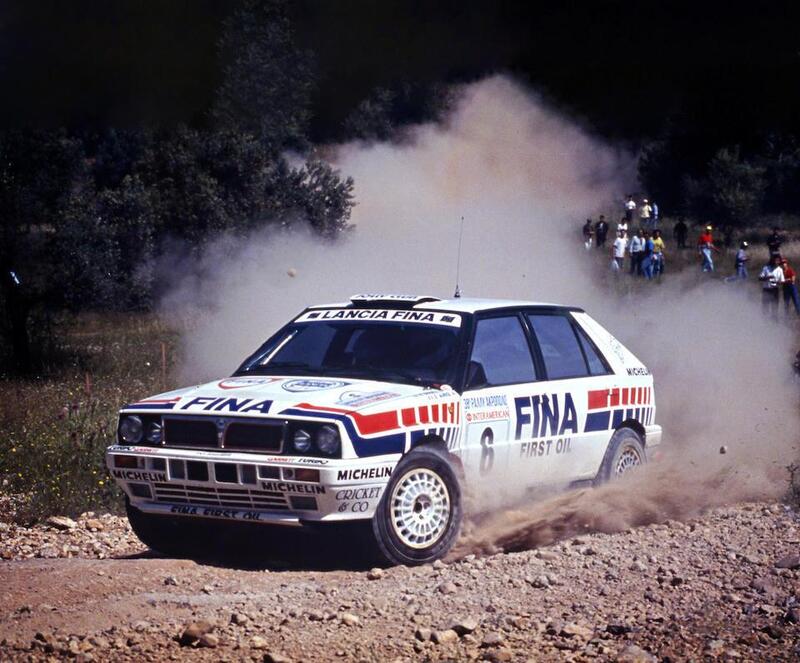 La Lancia Delta HF Integrale 16V guidata da Didier Auriol