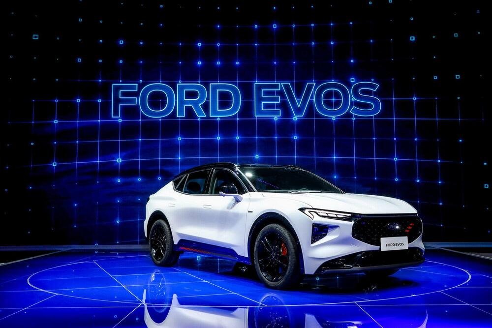 La Ford Evos 2021 al Salone di Shanghai