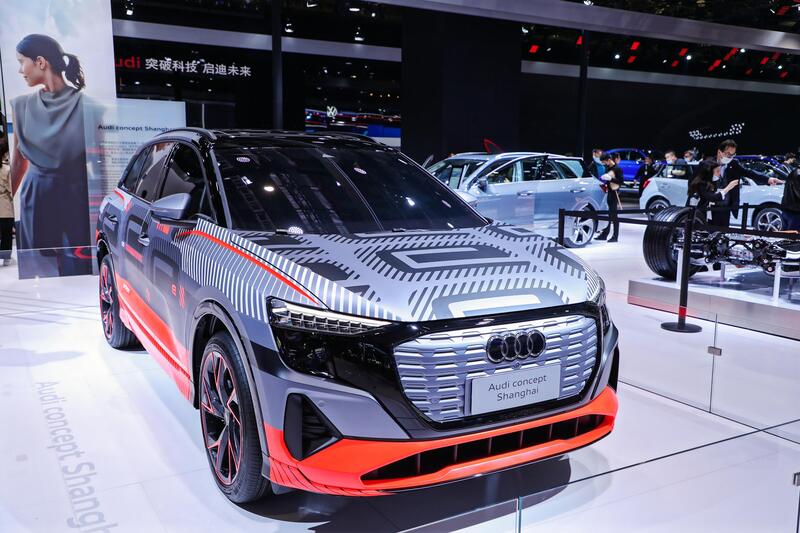 Visto a Shangai: Audi Concept SUV elettrico [Q4 e-tron Lunga?]