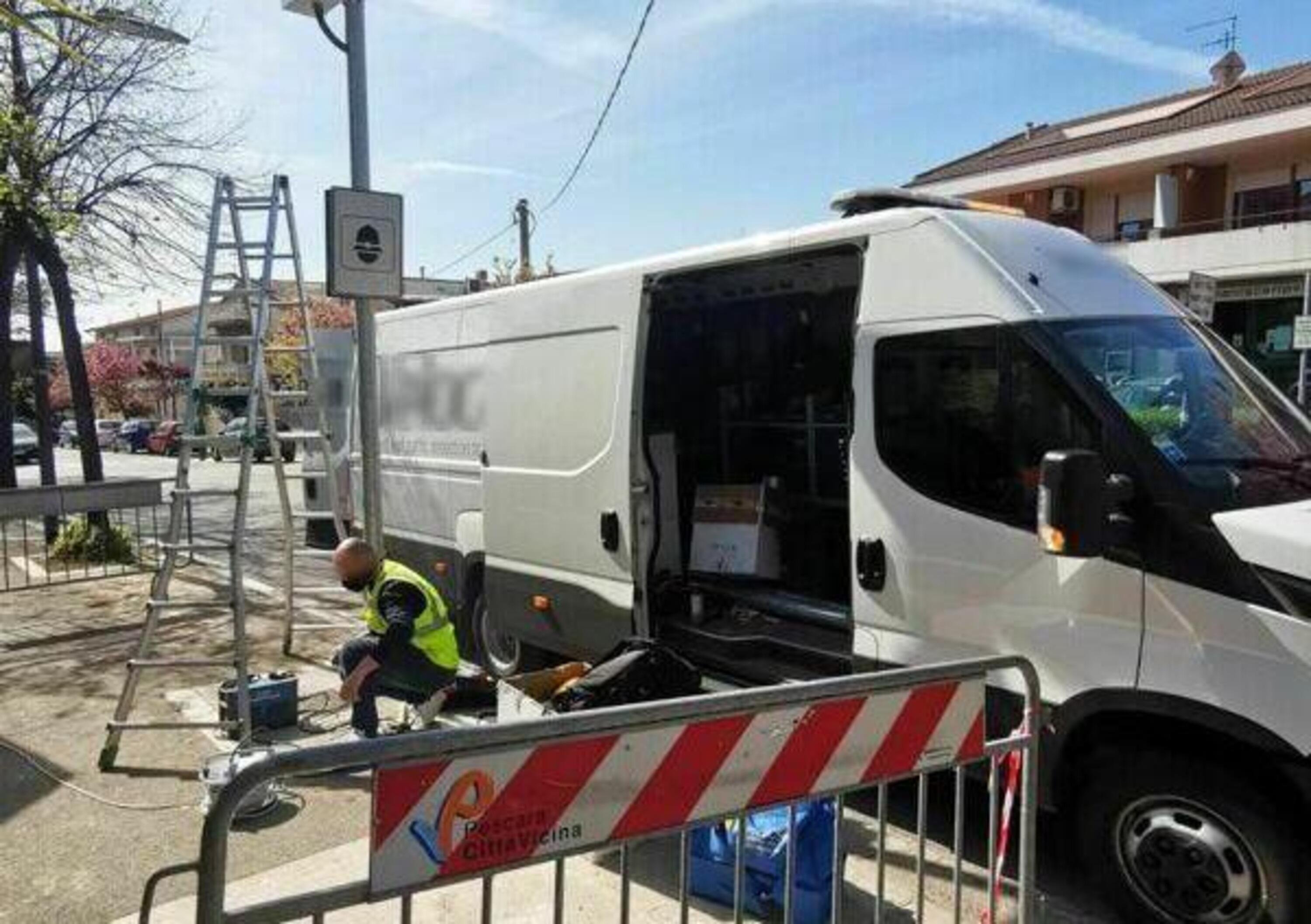 Pescara, autovelox danneggiato dopo decine di migliaia di multe