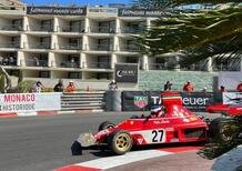 Monaco Gran Prix Historique, Jean Alesi in pista con la Ferrari di Niki Lauda
