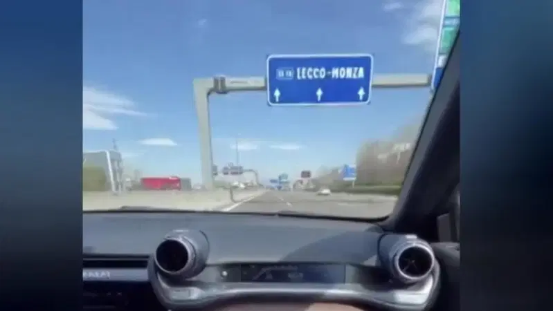 Ferrari a 250 km/h a Cinisello | La GTC4 "semina il panico" in Brianza