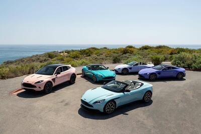 Aston Martin Pastel, l&rsquo;edizione speciale per celebrare i colori della California