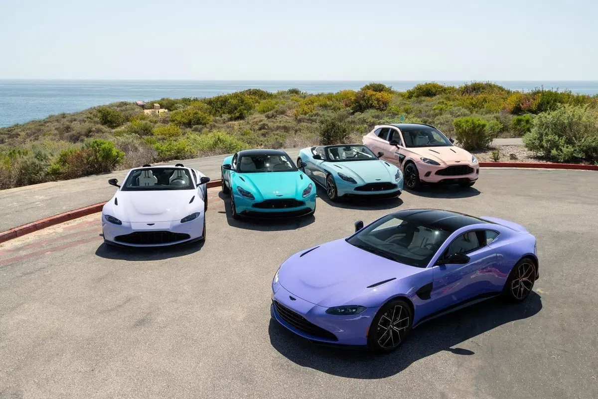 Aston Martin Pastel, l’edizione speciale per celebrare i colori della California (9)