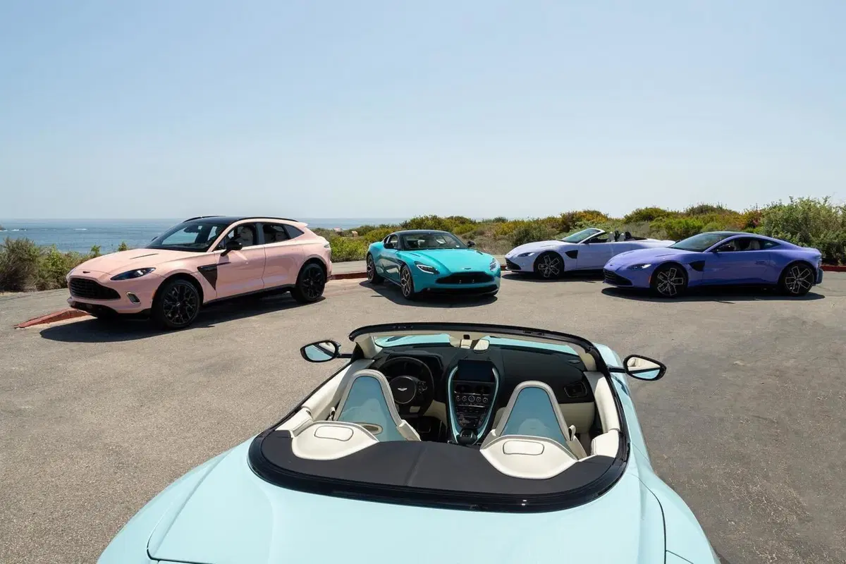 Aston Martin Pastel, l’edizione speciale per celebrare i colori della California (18)