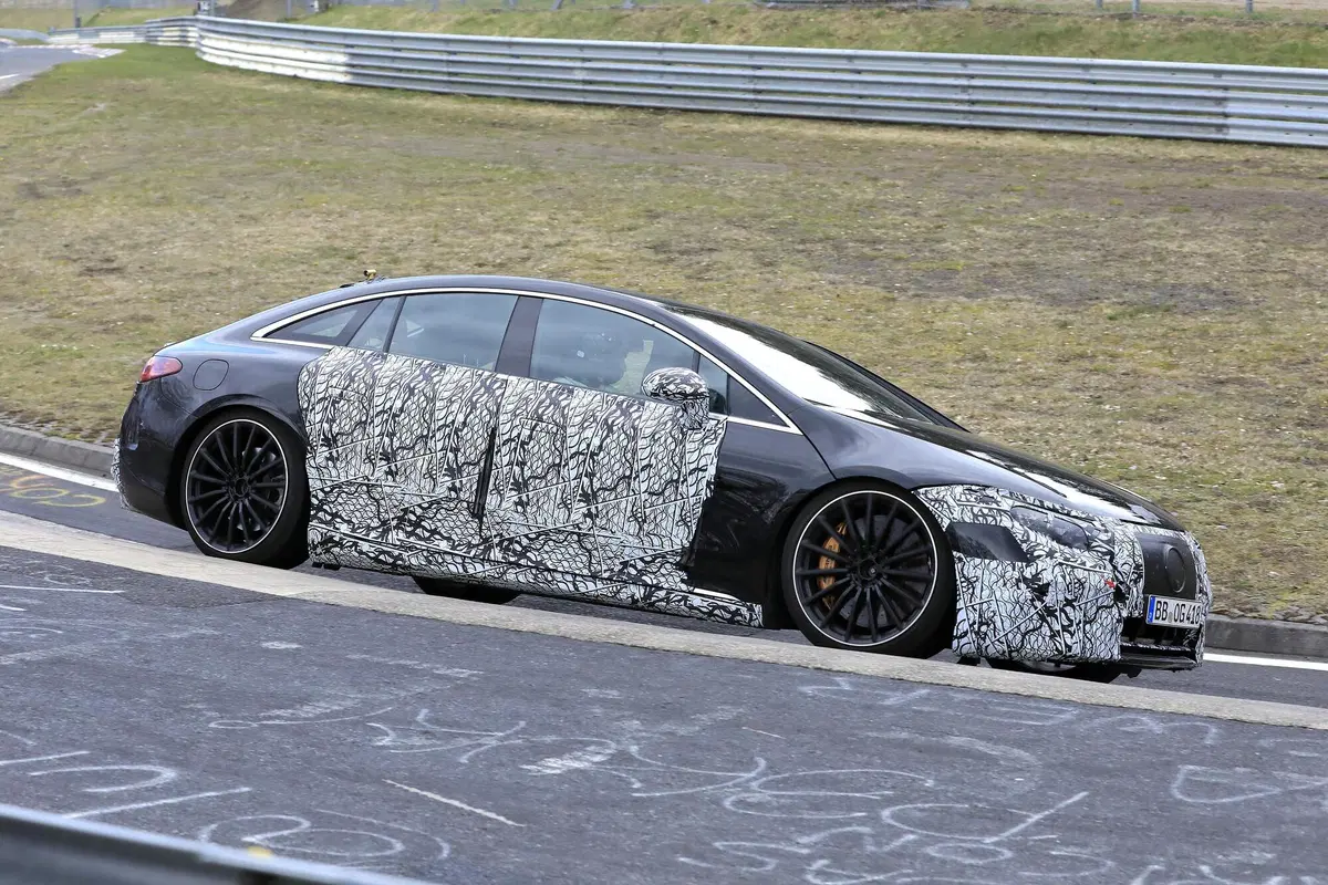 Mercedes-AMG EQS, le foto spia (5)