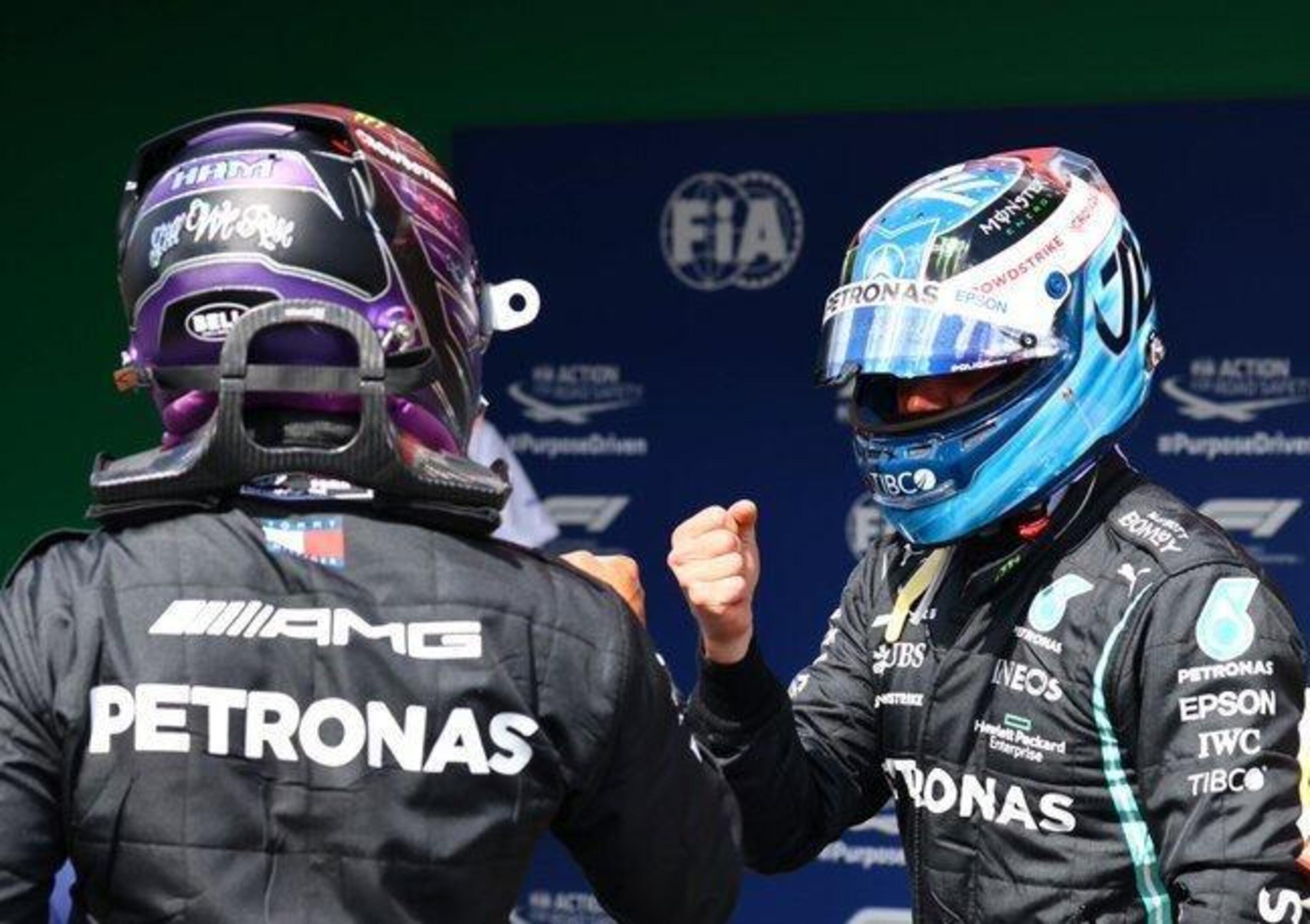 F1, GP Portogallo 2021: Bottas rinvia l&#039;appuntamento con la 100 pole di Hamilton